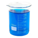 Copo Becker 150ml De Vidro Forma Baixa Bequer