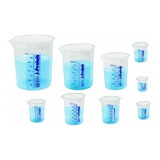 Copo Becker 250ml 100ml 400ml Poli E Proveta 1000ml Vidro