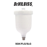 Copo Caneca Para Pistola Devilbiss Sgk / FLG / Gti Ref. Gfc