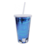 Copo De Plástico Canudo 500ml - Santos