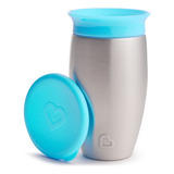 Copo De Treinamento Térmico Inox 296 Ml Munchkin Miracle 360