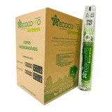 Copo Descartável Biodegradável 180ml Cx2500un Ecocoppo Green