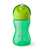 Copo Dinossauro C/canudo 300ml Verde Scf798/01 Philips Avent