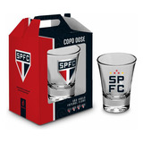 Copo Dose Shot Individual 60ml Times Futebol - São Paulo