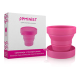 Copo Esterilizador Em Silicone Coletor Menstrual