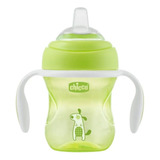Copo Infantil Transição Verde +4 Meses Antivazamento Chicco