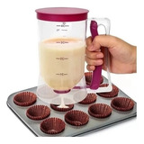 Copo Jarra Medidor Dosador Massa Panquecas Cupcake Bolo 