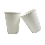 Copo Papel Biodegradável Branco Liso 240 Ml Sem Tampa 200 Un