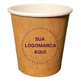 Copo Papel Biodegradável Café 110ml 100ml