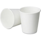 Copo Papel Branco 180/190ml Biodegradável Térmico - 100un