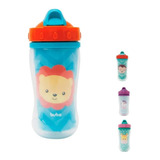 Copo Parede Dupla Buba Infantil Bebê Animal Fun Leão
