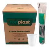 Copo Plástico Descartável P/água 180ml Cx