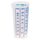 Copo Plástico Medidor 500ml P/ Receitas Graduado Medida 