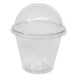 Copo Pote 266ml 9oz Com Tampa Bolha Sem Furo Darnel 100 Unid