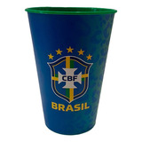 Copo Seleção Brasileira Oficial Camisa Azul