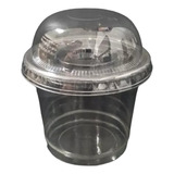 Copo Tampa Bolha 210 Ml Doces Sobremesa Bolo Gourmet 100 Und