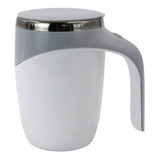 Copo Térmico Caneca Magnética Misturador 380ml Branco