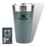 Copo Térmico Cerveja Inox Verde Sem Tampa 473ml Stanley
