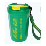 Copo Térmico Coffee Cup C/ Termômetro Aço Inox Café Chá Água