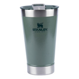 Copo Térmico De Cerveja (com Tampa) Stanley Green
