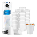 Copo Térmico Descartável De Isopor P Café 88ml C/ 400 Un Cor Branco