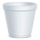 Copo Térmico Descartável Isopor P/café 88ml C/500 Un Branco