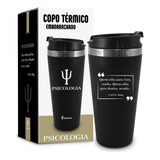 Copo Térmico Emborrachado 450 Ml Curso Psicologia