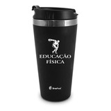 Copo Térmico Emborrachado Formatura Educação Física 450ml