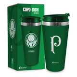 Copo Termico Emborrachado Palmeiras Licenciado 450ml