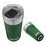Copo Térmico Para Cerveja Coleman Tumbler Inox Com Tampa E