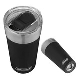 Copo Térmico Para Cerveja Coleman Tumbler Inox Com Tampa E