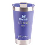 Copo Térmico Stanley C/tampa Personalizado Cor Nova Oferta 