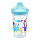 Copo Transição Antivazamento Bico Rigido 350ml +12 Meses Galinha Pintadinha