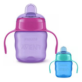 Copo Transição Avent Easy Sip Infantil 200ml 0% Bpa Silicone