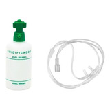 Copo Umidificador Para Oxigênio + Cateter Nasal De Silicone