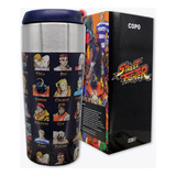 Copo Viagem Slim 300 Ml Ryu Black - Street Fighter - Zc