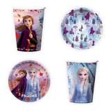 Copos E Pratos Festa Frozen 2