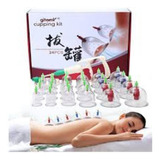 Copos Massoterapia Chinês Kit 24 Ventosas Ventosaterapia