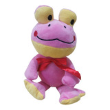 Coraçao De Pelucia Ursinho Sapo Roxo