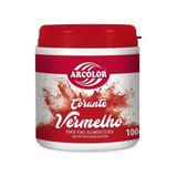 Corante Alimenticio Em Pó Arcolor 100g Cor Vermelho