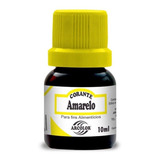 Corante Líquido Alimentício 10ml Arcolor Amarelo