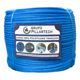 Corda Azul Nylon Multifilamento 10mm Rolo