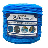 Corda Azul Nylon Multifilamento 3mm Rolo