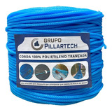 Corda Azul Nylon Multifilamento 4mm Rolo