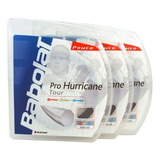 Corda Babolat Pro Hurricane Tour 17 Preta - Pack C/ 3 Sets