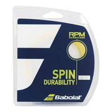 Corda Babolat Rpm Hurricane 17l 1.25mm Amarela Set Com Nota