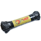 Corda Cordel Paracord 30m 550 Lb Poliéster 7 Fios Avb Black
