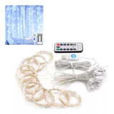 Corda De Luz Da Série De Cortina Impermeável De 3m*1m