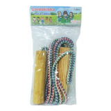 Corda De Pular - Infantil Unissex Com Punho De Madeira 1.80m