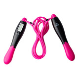  Corda De Pular Com Contador Digital Rosa T294 Acte Sports 
